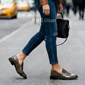 SARTO By Franco Sarto Metallic Loafers